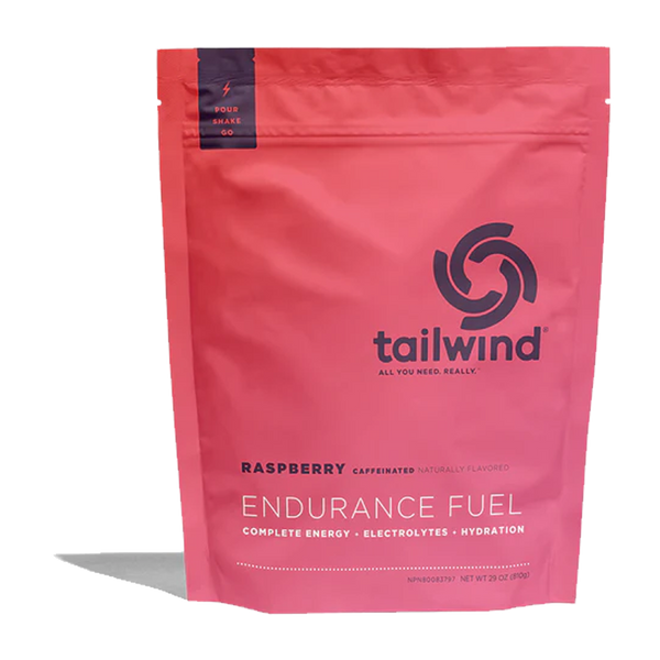 Tailwind Nutrition Endurance Fuel 30 Servings Raspberry - Caffeinated