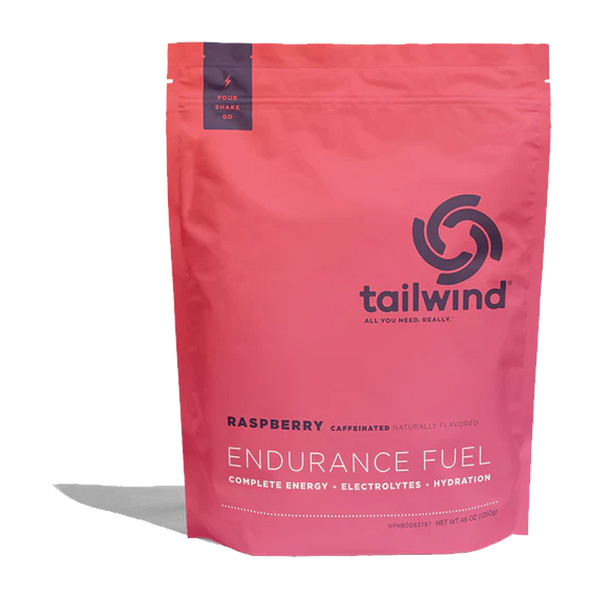 Tailwind Nutrition Endurance Fuel 50 Servings Raspberry - Caffeinated