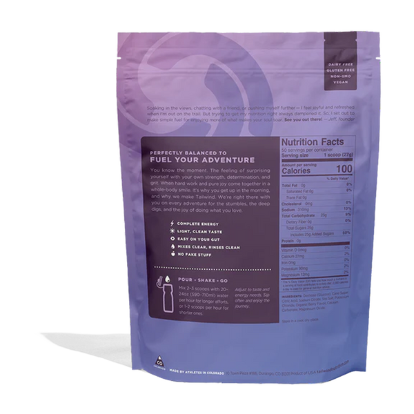 Tailwind Nutrition Endurance Fuel 50 Servings Berry