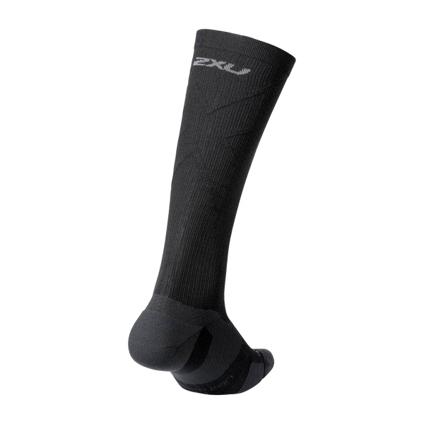 2XU Vectr Light Cushion Full Length Compression Socks Black/Titanium