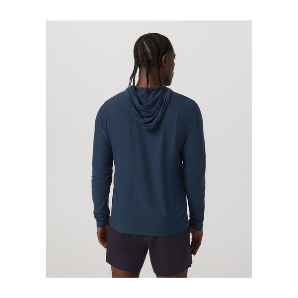 Vuori Men's Strato Tech Hoodie Navy Heather