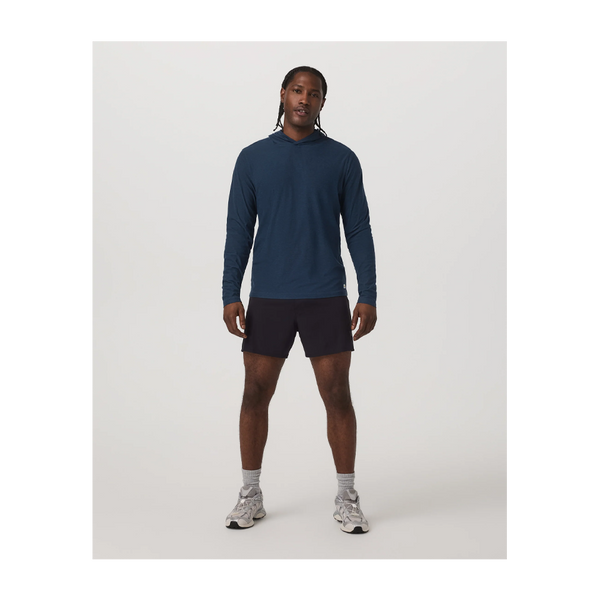 Vuori Men's Strato Tech Hoodie Navy Heather