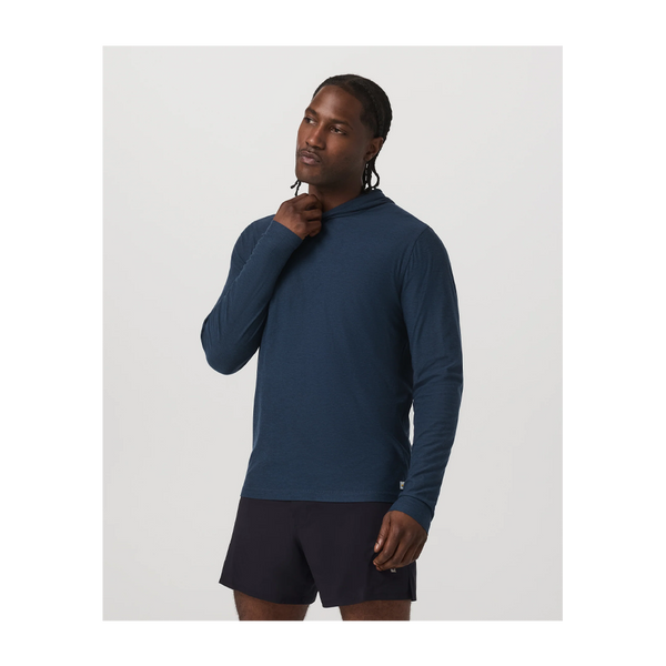 Vuori Men's Strato Tech Hoodie Navy Heather