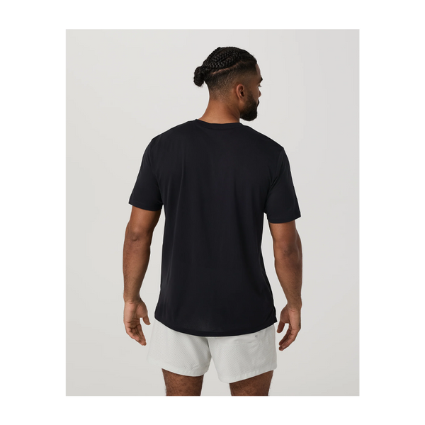 Vuori Men's Short Sleeve Strato Breathe Tee Black