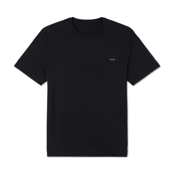 Vuori Men's Short Sleeve Strato Breathe Tee Black