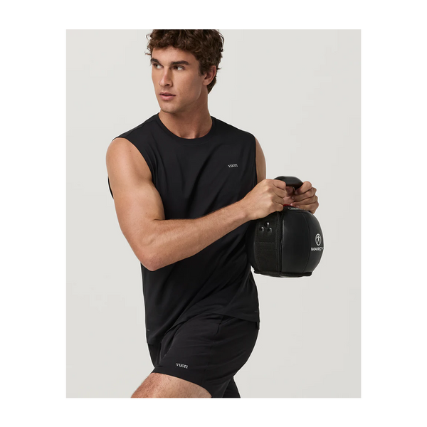 Vuori Men's Sleeveless Strato Breathe Tank Black