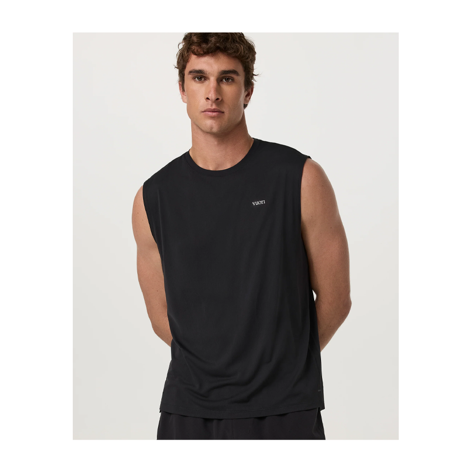 Vuori Men's Sleeveless Strato Breathe Tank Black