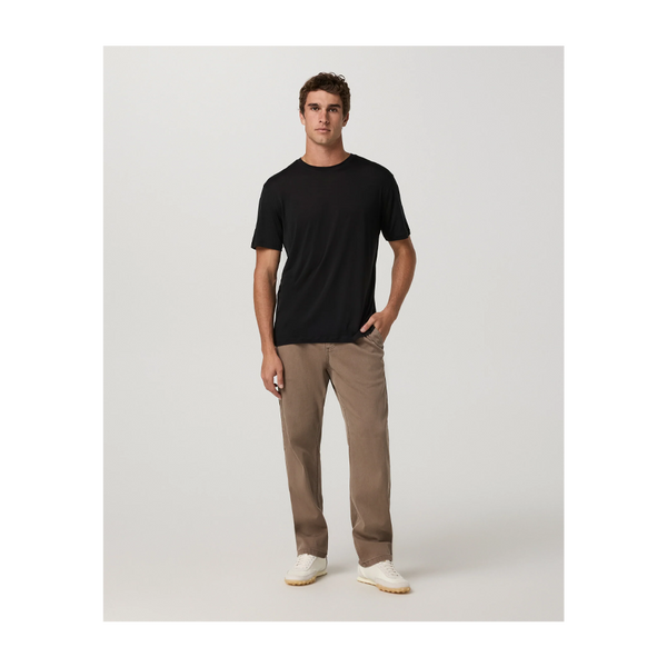 Vuori Men's Short Sleeve Merino Wool Tee 2.0 Black