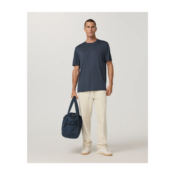 Vuori Men's Short Sleeve Merino Wool Tee 2.0 Navy