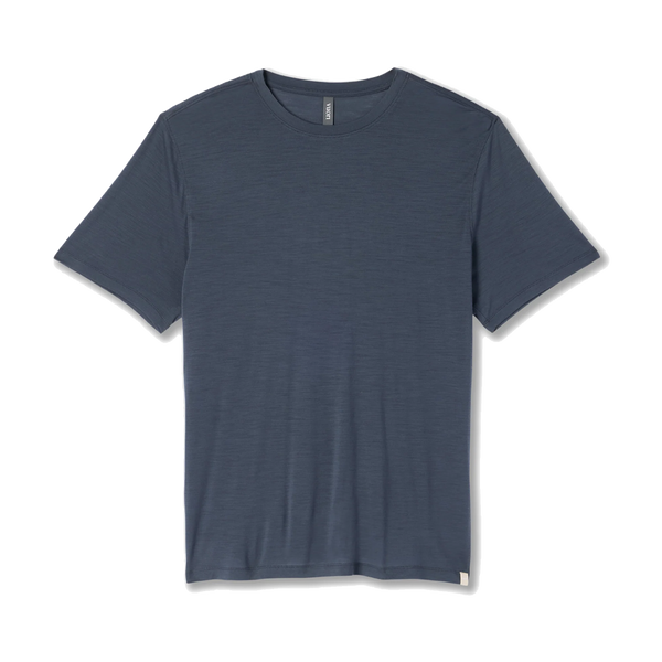 Vuori Men's Short Sleeve Merino Wool Tee 2.0 Navy