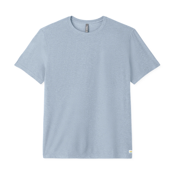 Vuori Men's Strato Tech Tee Blue Dusk Heather