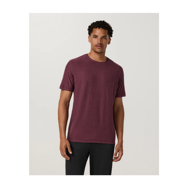 Vuori Men's Strato Tech Tee Fig Heather