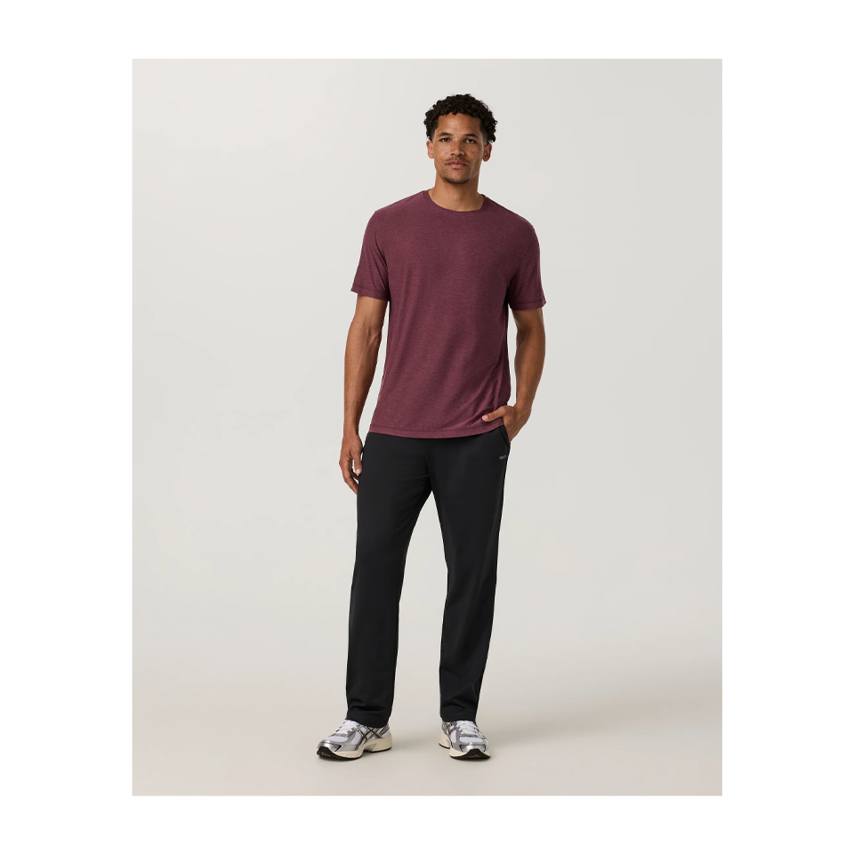Vuori Men's Strato Tech Tee Fig Heather