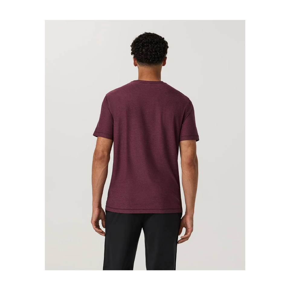Vuori Men's Strato Tech Tee Fig Heather