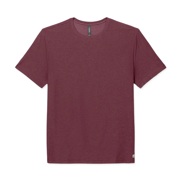 Vuori Men's Strato Tech Tee Fig Heather
