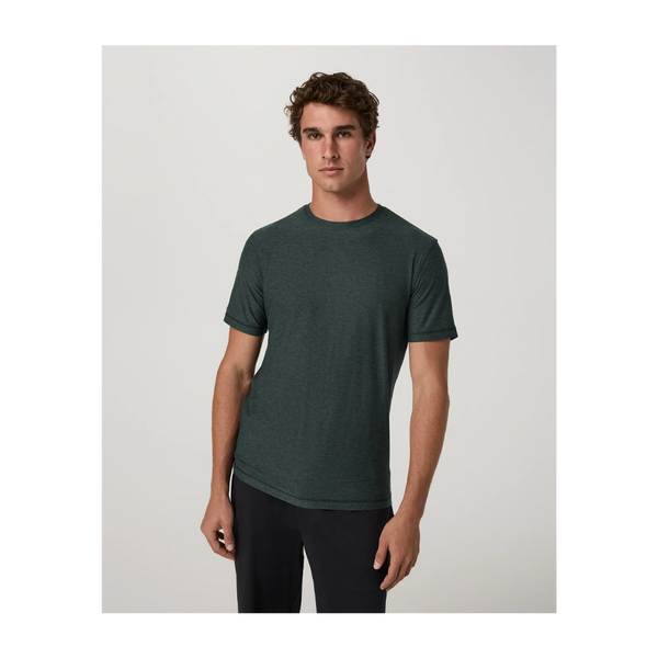 Vuori Men's Strato Tech Tee Hemlock Heather