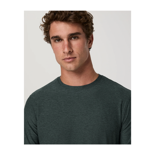Vuori Men's Strato Tech Tee Hemlock Heather