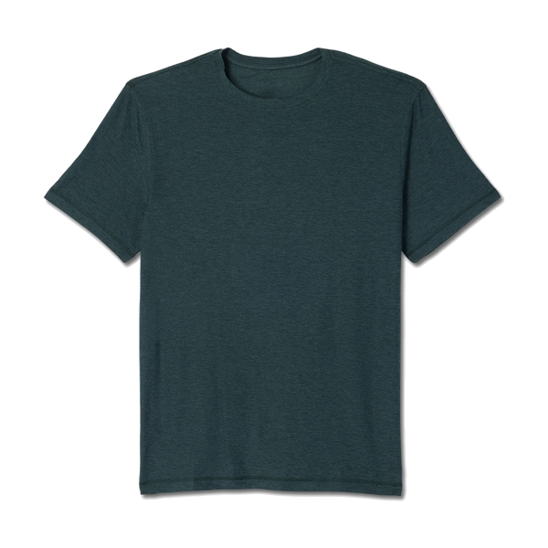 Vuori Men's Strato Tech Tee Hemlock Heather