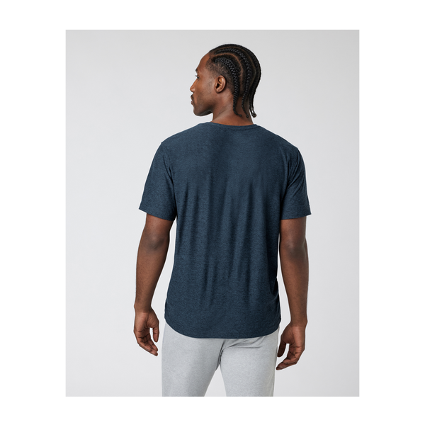 Vuori Men's Strato Tech Tee Navy Heather