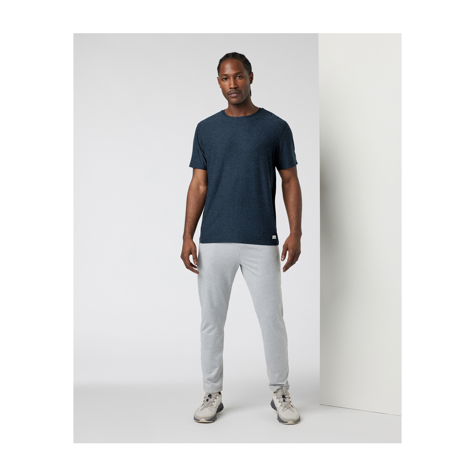 Vuori Men's Strato Tech Tee Navy Heather Secondary image