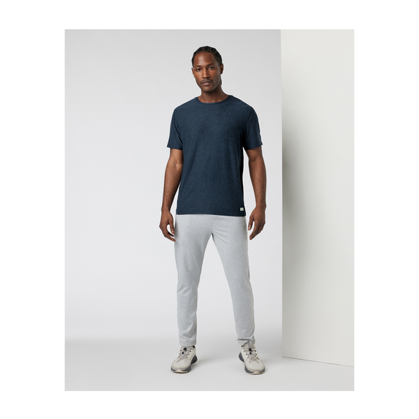 Vuori Men's Strato Tech Tee Navy Heather