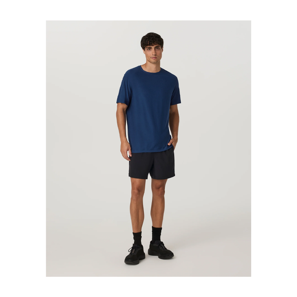 Vuori Men's Strato Tech Tee Sapphire Heather