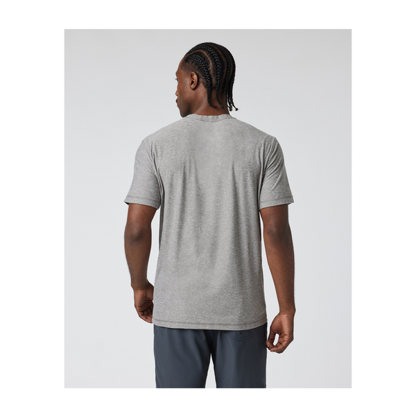 Vuori Men's Strato Tech Tee Heather Grey