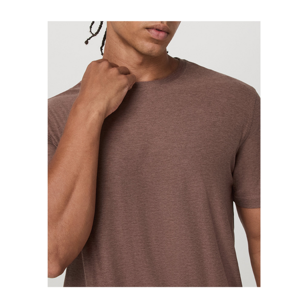 Vuori Men's Strato Tech Tee Sable Heather