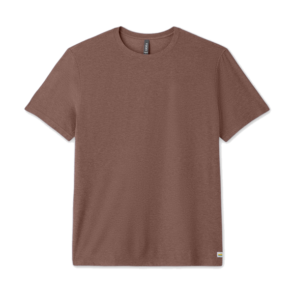 Vuori Men's Strato Tech Tee Sable Heather