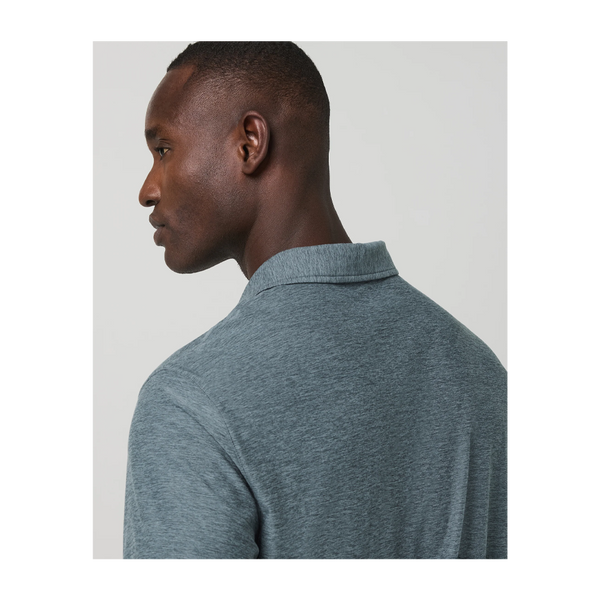 Vuori Men's Strato Tech Polo Blue Sea Heather