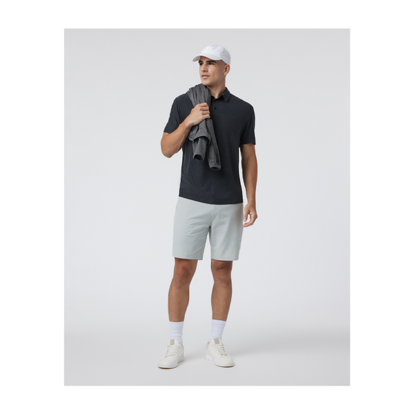 Vuori Men's Strato Tech Polo Charcoal Heather