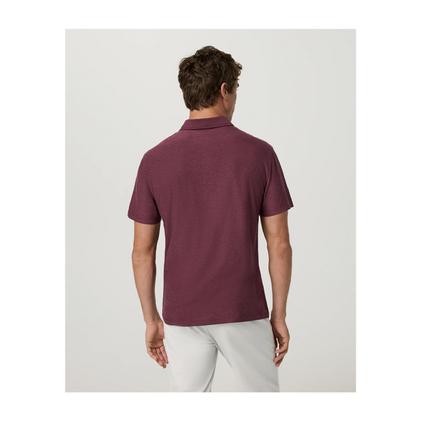 Vuori Men's Strato Tech Polo Fig Heather