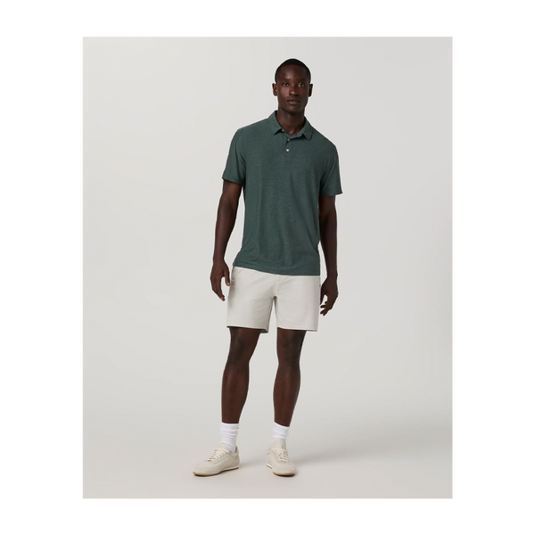Vuori Men's Strato Tech Polo Hemlock Heather