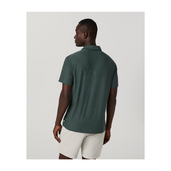 Vuori Men's Strato Tech Polo Hemlock Heather