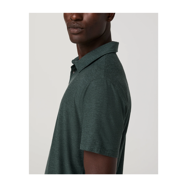 Vuori Men's Strato Tech Polo Hemlock Heather