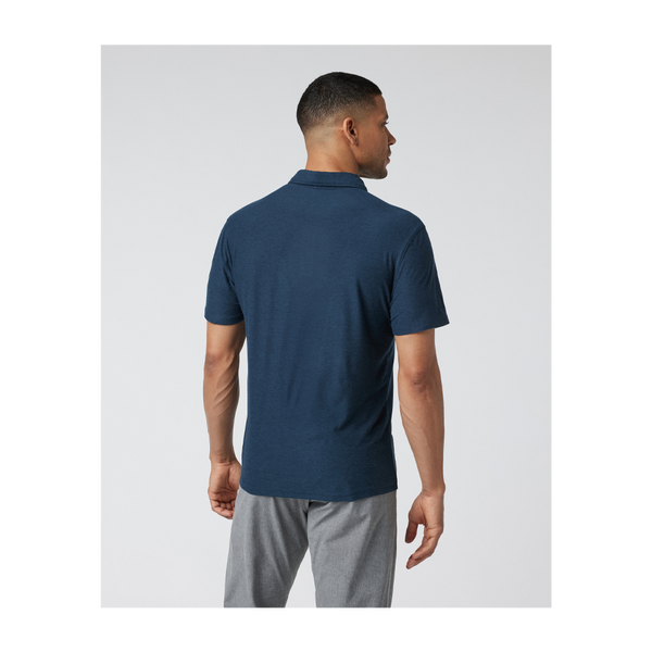 Vuori Men's Strato Tech Polo Navy Heather
