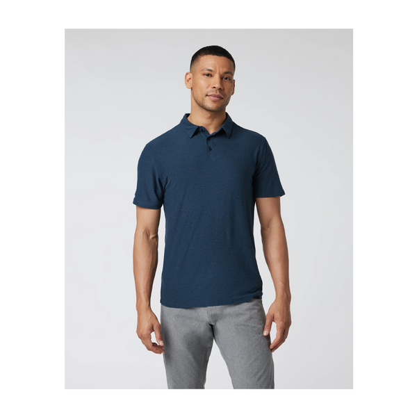Vuori Men's Strato Tech Polo Navy Heather