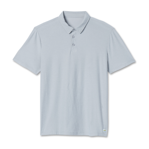 Vuori Men's Strato Tech Polo Platinum Heather