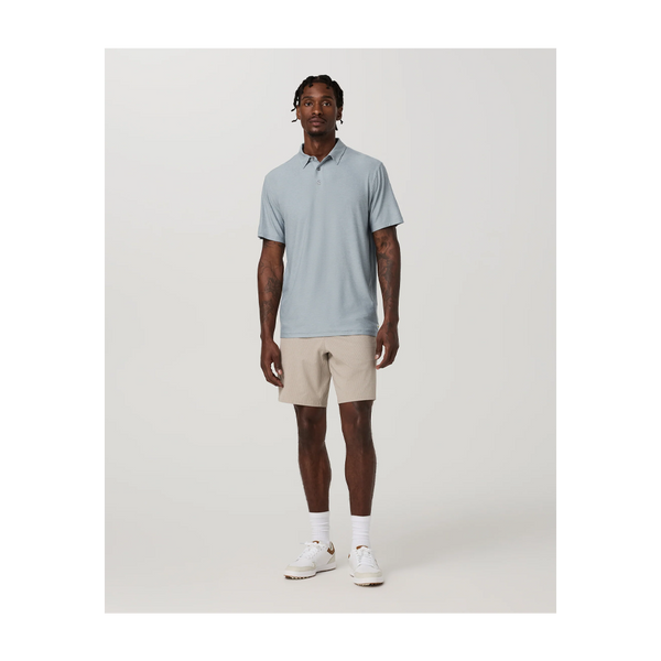 Vuori Men's Strato Tech Polo Raindrop Heather