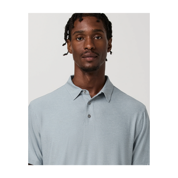 Vuori Men's Strato Tech Polo Raindrop Heather