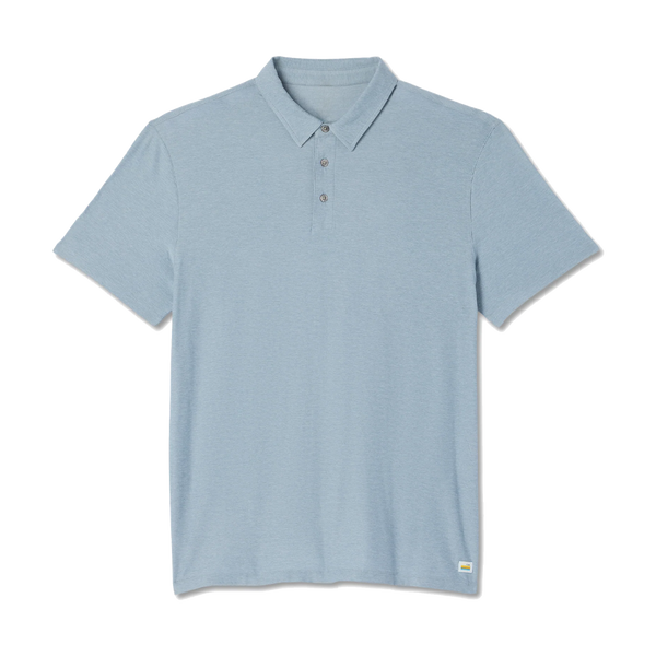 Vuori Men's Strato Tech Polo Raindrop Heather