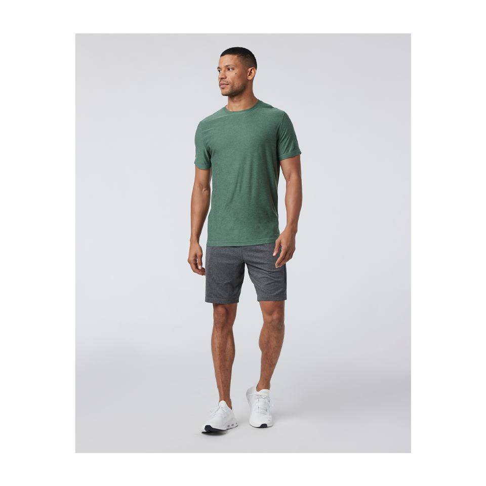 Vuori Men's Sunday Performance Short 8" Charcoal Heather