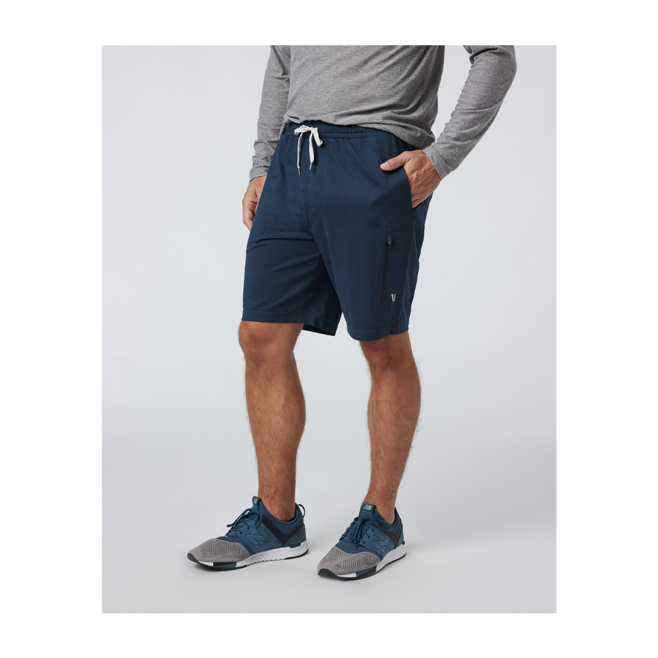 Vuori Men's Sunday Performance Short 8" Ink Heather Secondary image