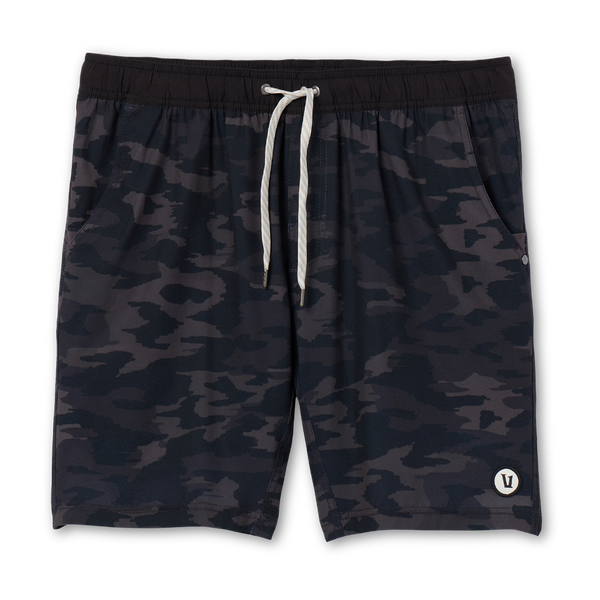 Vuori Men's Kore Short Black Watercolor Camo