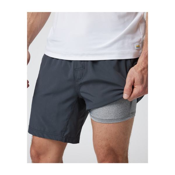 Vuori Men's Kore Short Charcoal