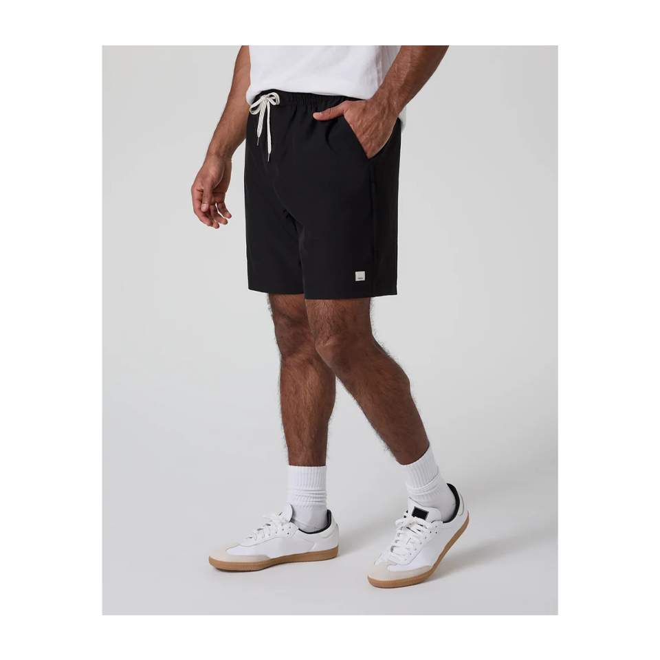 Vuori Men's Banks Session Short Unlined 7" Black Main image