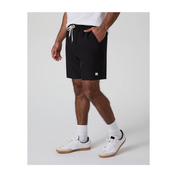 Vuori Men's Banks Session Short Unlined 7" Black