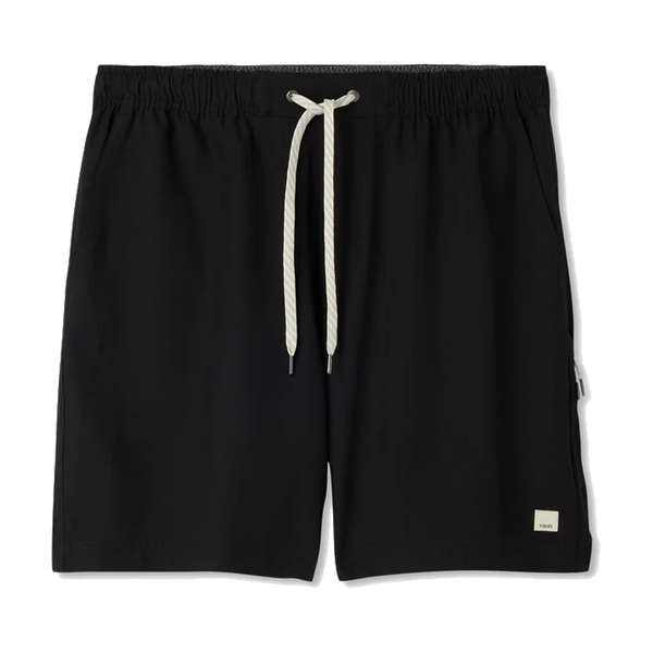 Vuori Men's Banks Session Short Unlined 7" Black