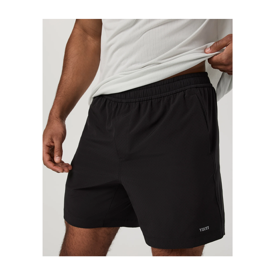Vuori Men's Kore Breathe Short Lined 7" Black
