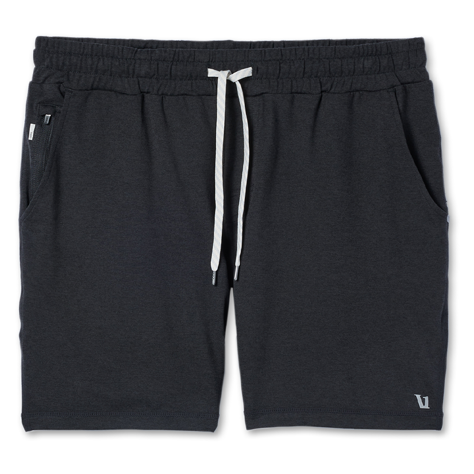 Vuori Men's Ponto Short Black Heather